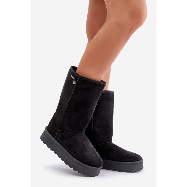 Stivali da neve con plateau alto Big Star OO274895 Neri nero 1