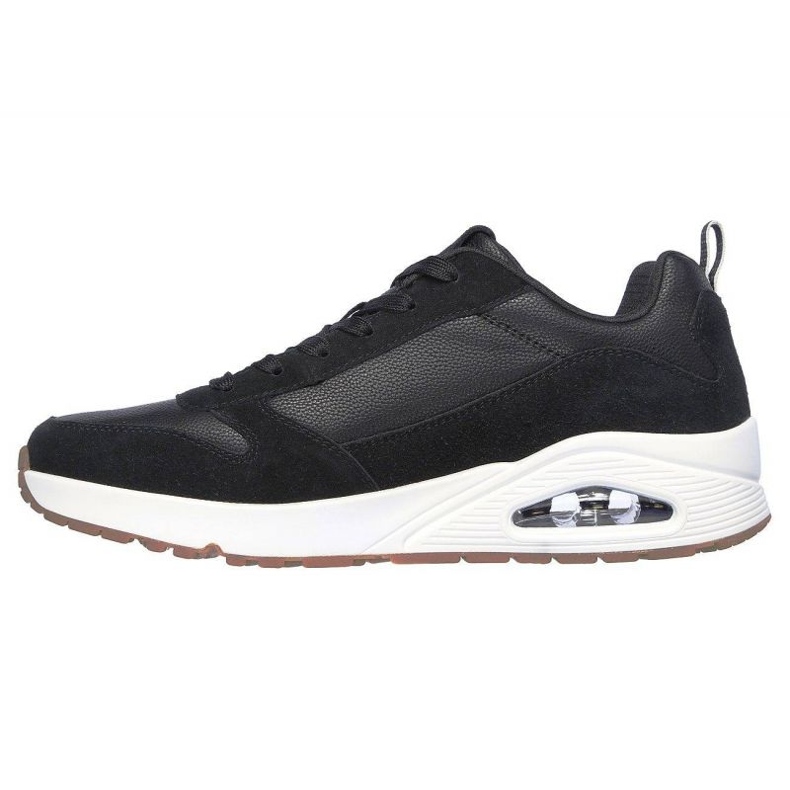 Scarpe Skechers Uno Stacre 52468-BKW nero 1