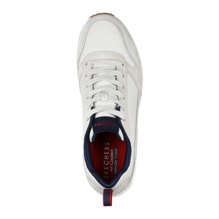 Scarpe Skechers Uno Stacre 52468-OFWT bianca 1