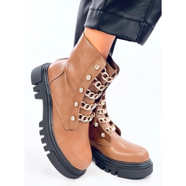 Stivali militari Lopez Taupe marrone 2