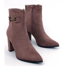 Stivaletti Mahoni Khaki in camoscio marrone 1