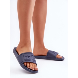 Infradito da donna Big Star DD274A269 Blu navy 2