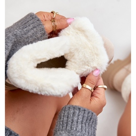 Trapper Da Donna Stringati Con Pelliccia, Vaminia Beige Chiaro 2