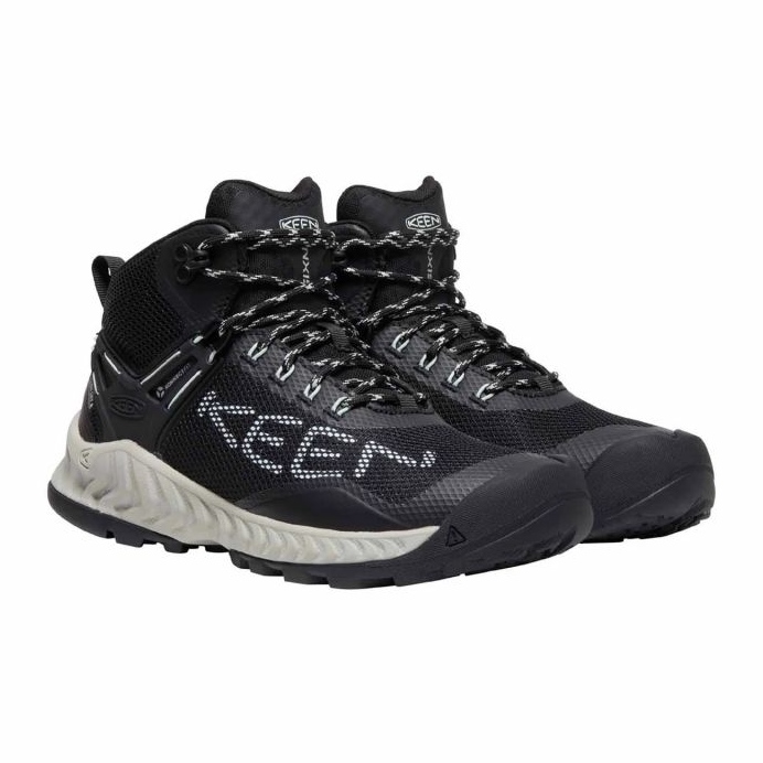 Scarpe KEEN Nxis Evo Mid Wp Glass KE-1025911 nero 1