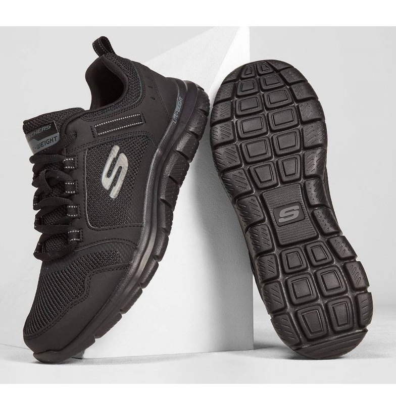 Scarpe Skechers Track Knockhill 232001-BBK nero 1