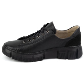 Olivier Scarpe da donna in pelle 1223 nere nero 1