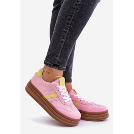 Sneakers Platform da Donna Rosa Dravinnia 1