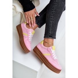 Sneakers Platform da Donna Rosa Dravinnia 2