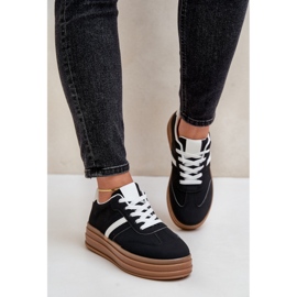 Sneakers Platform da Donna Nere Dravinnia nero 2