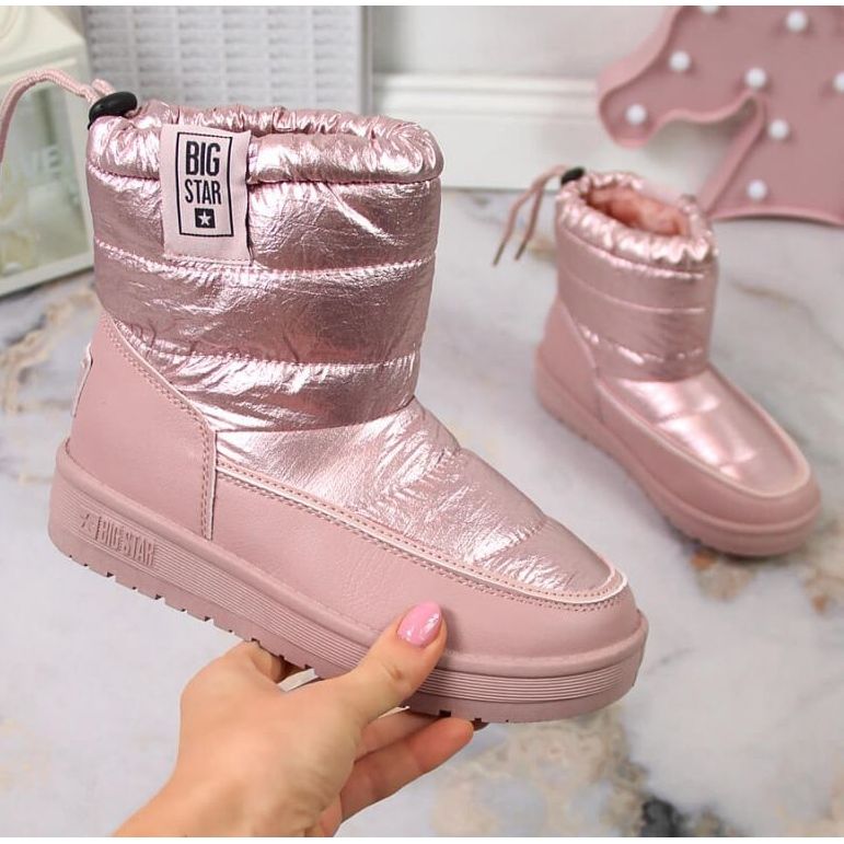 Doposci metallizzati Big Star NT1742B rosa 1