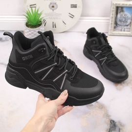 Scarpe sportive alte Big Star INT1784 nero 1