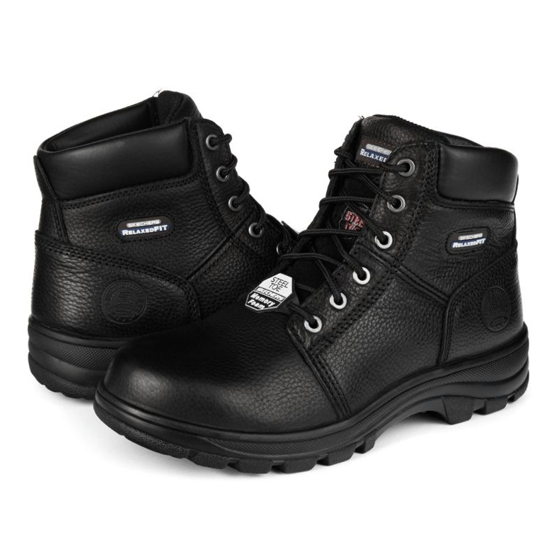 Scarpe Skechers Workshire 77009EC/BLK nero 2