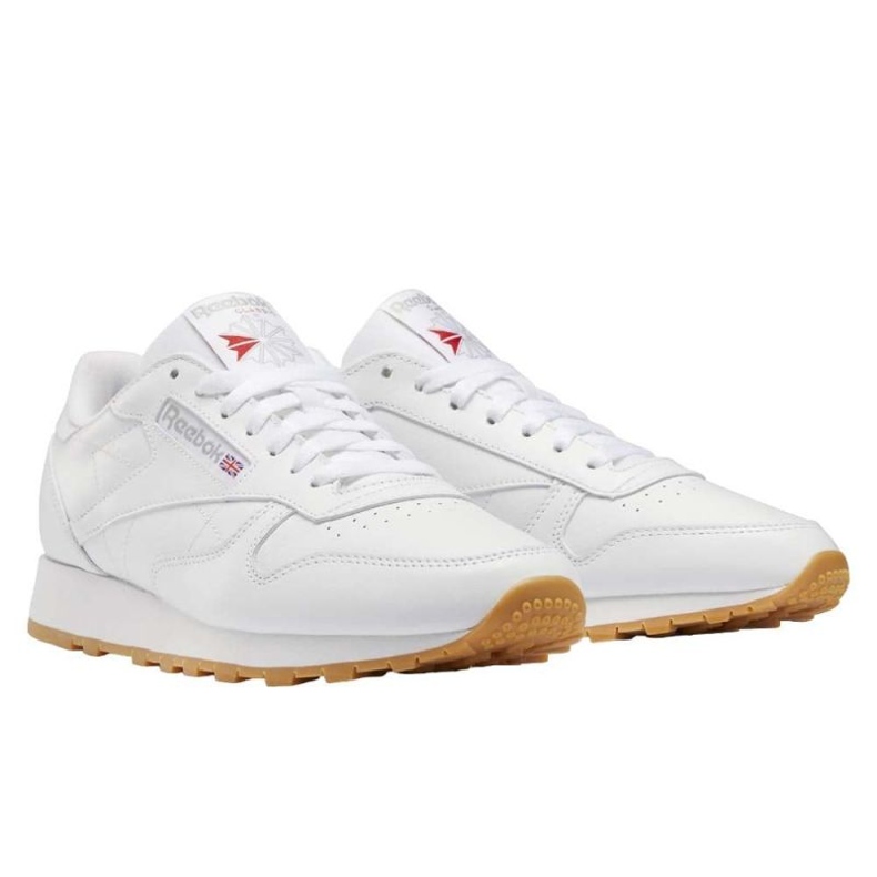 Scarpe Reebok Classic in pelle 100008491 bianca 1