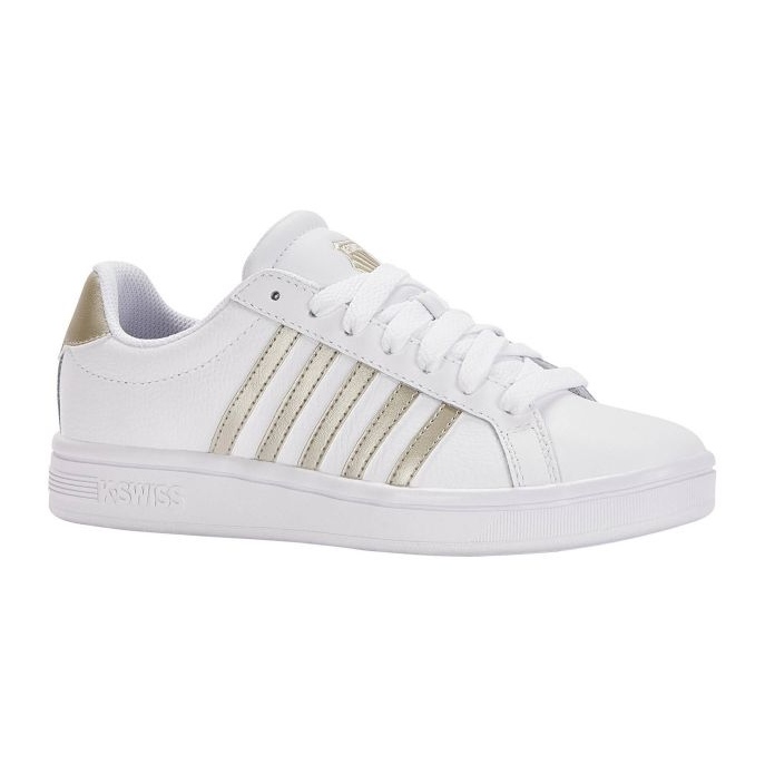 Scarpe K-Swiss Court Tiebreak 97011-183-M bianca 1