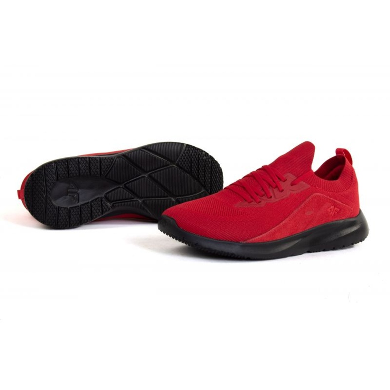 Scarpe 4F M D4L22-OBML202 rosse rosso 1