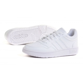 Scarpe Adidas Hoops 3.0 K GW0433 bianca 1