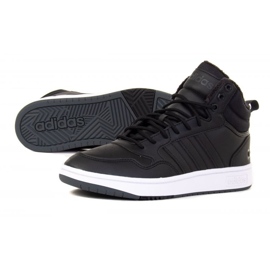Scarpe Adidas Hoops 3.0 Mid Wtr GZ6679 nero 1