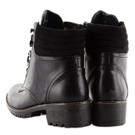 Trapper stringati neri K-3 neri nero 2