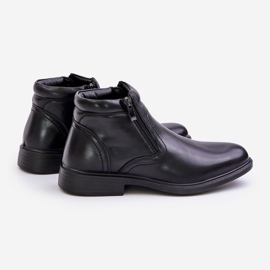 Stivali Da Uomo Con Riscaldante Eco Pelle Nero Lilari 2