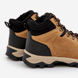 Scarponi da trekking isolati Camel Loreinae da uomo marrone 2