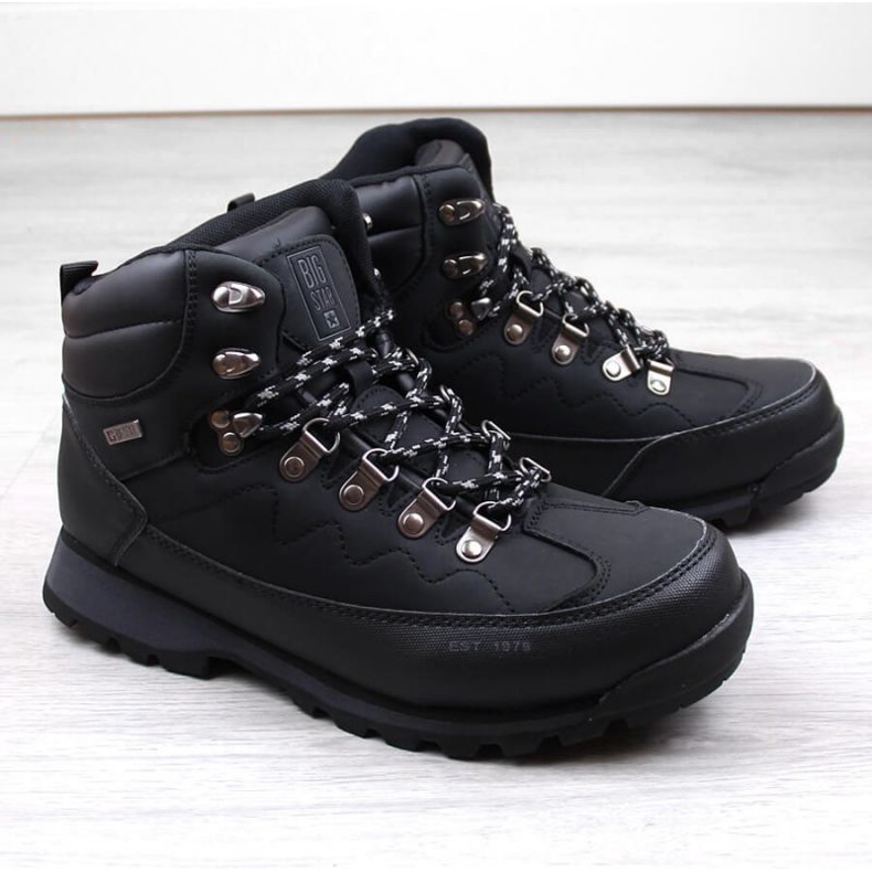Scarpe sportive isolanti Big Star W INT1932B, nere nero 1