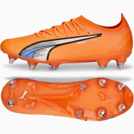 Scarpe Puma Ultra Ultimate MxSG M 107212 01 arancia arance e rossi 1