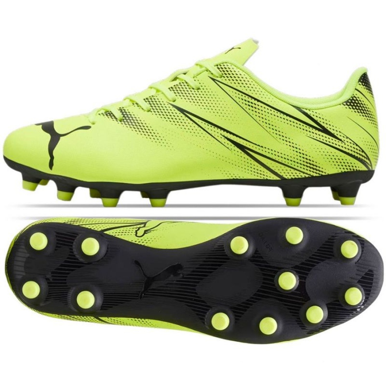 Scarpe Puma Attacanto FG/AG M 107477 07 verde 1