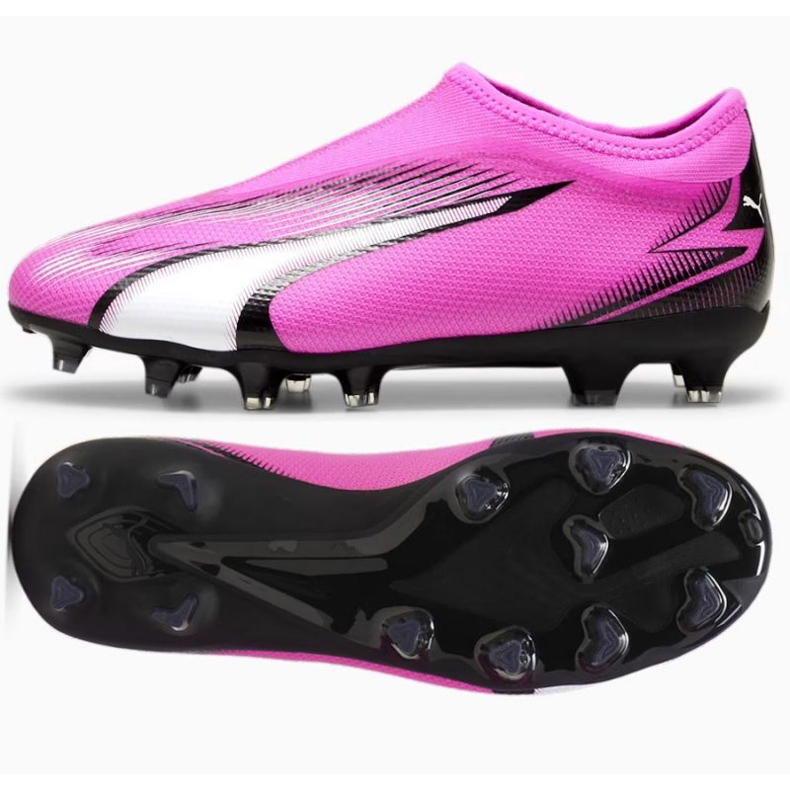 Scarpe Puma Ultra Match Ll FG/AG Jr 107770 01 rosa 1