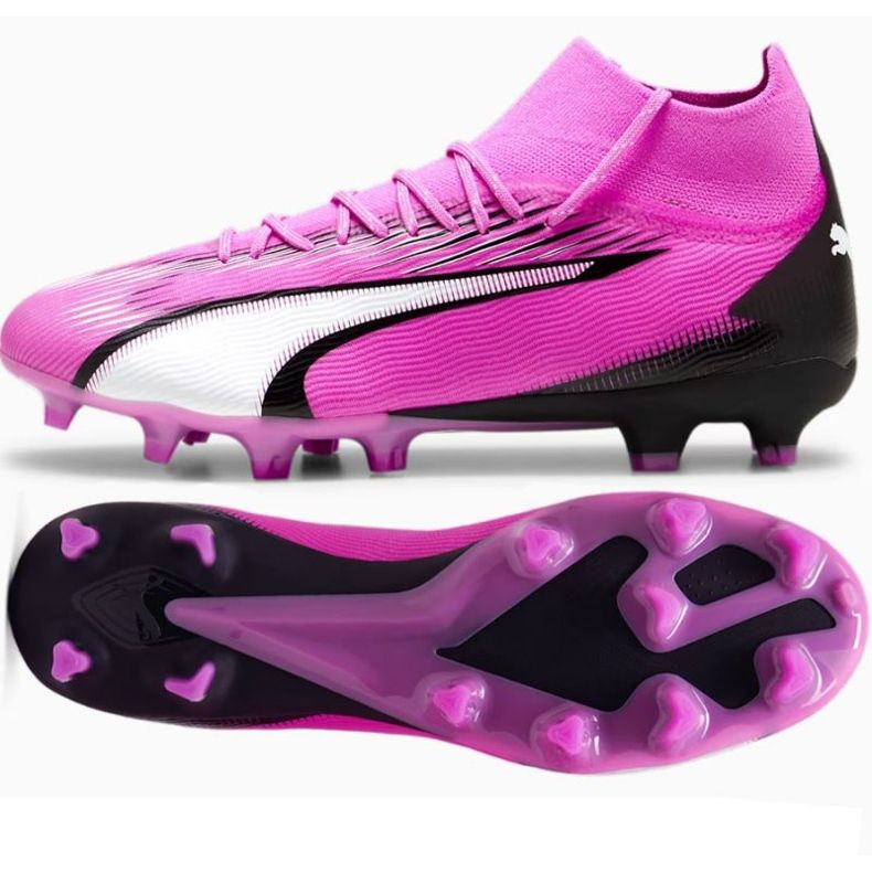 Scarpe Puma Ultra Pro FG/AG M 107750 01 rosa 1