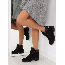 Stivali neri in legno per donna AT-0623-L Black nero 1