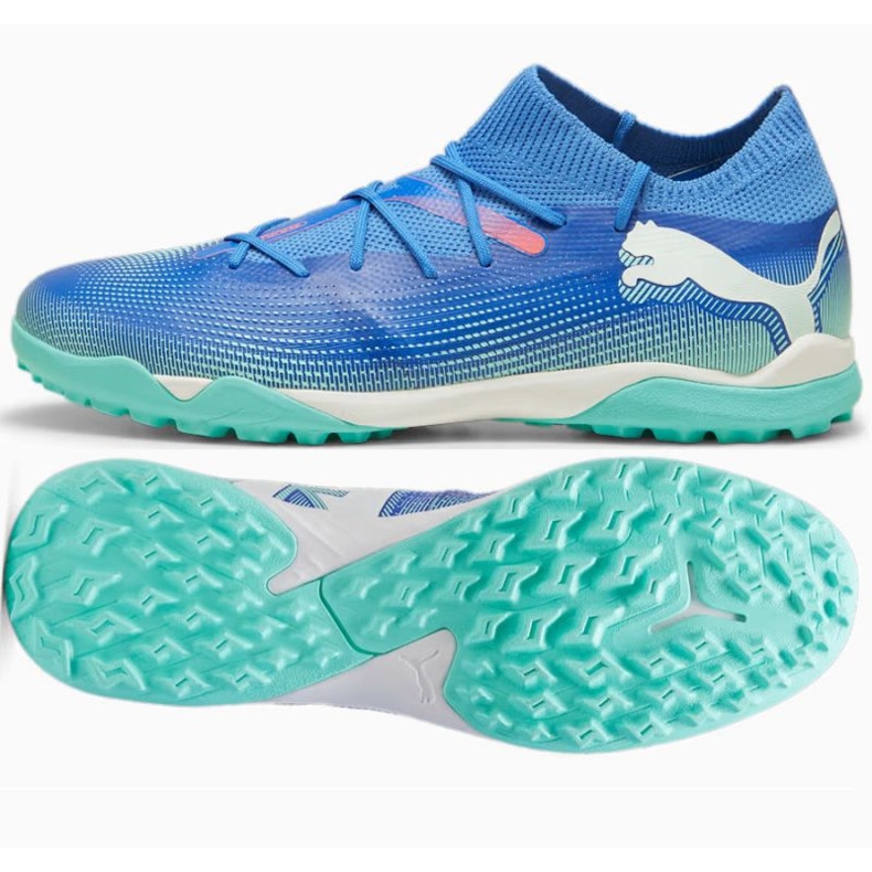 Scarpe Puma Furure 7 Match Tt 107937-01 blu 1
