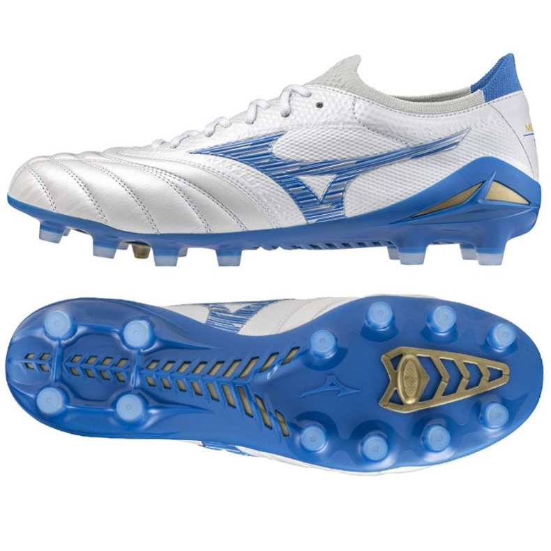 Scarpe Mizuno Morelia Neo Iv Beta Japan Fg P1GA244025 bianca 1
