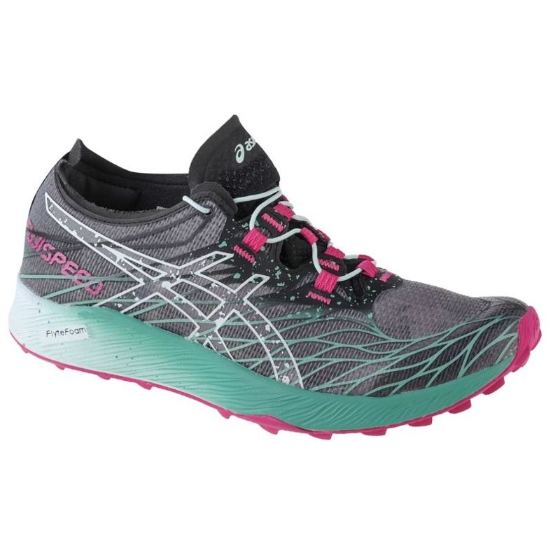 Scarpe Asics Fujispeed 1012B176-001 nero grigio 1