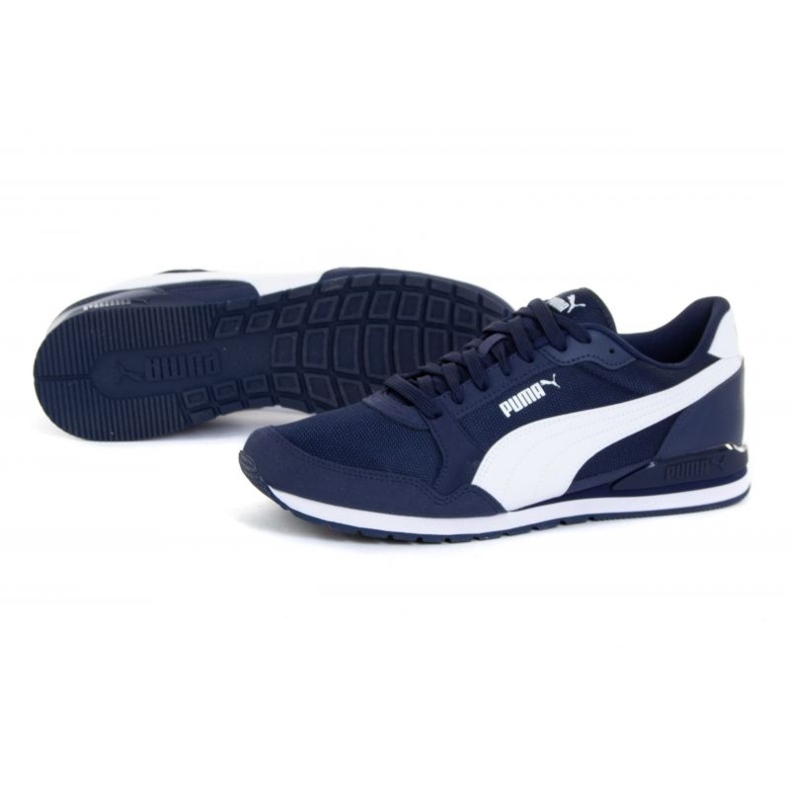 Scarpe Puma St Runner V3 Mesh 384640 02 bianca 1