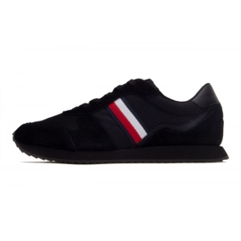 Tommy Hilfiger Runner Evo Mix M scarpe FM0FM04699 Bds nero 1