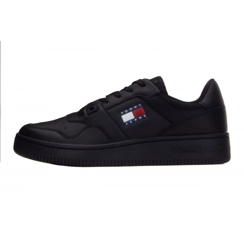 Tommy Hilfiger Retro Basket Ess M EM0EM00955 Scarpe Ogk nero 1
