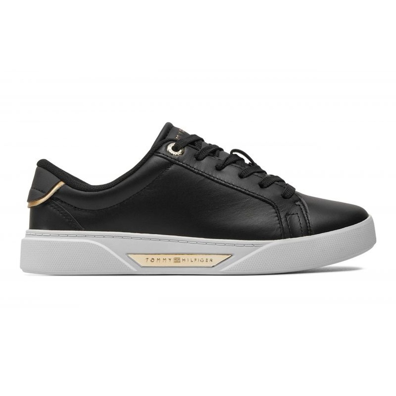 Scarpe Tommy Hilfiger Chic Hw Court Sneaker FW0FW07813BDS nero 1