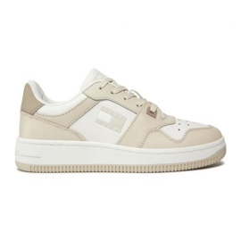 Scarpe Tommy Hilfiger Retro Basket con logo tonale EN0EN02483ACG beige 1