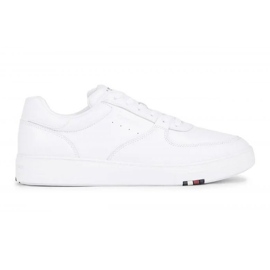 Scarpe Tommy Hilfiger Modern Cup Corporate Lth M FM0FM04941YBS bianca 1