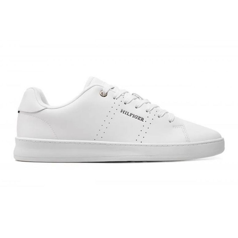 Scarpe Tommy Hilfiger Court Cupsole Rwb Lth W FM0FM04966YBS bianco 1