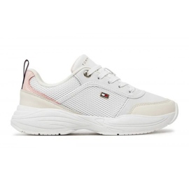 Scarpe Tommy Hilfiger Chunky Runner W FW0FW078180LA bianco 1