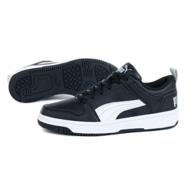 Puma Rebound Layup Lo Sl Jr 370490 02 nero 1
