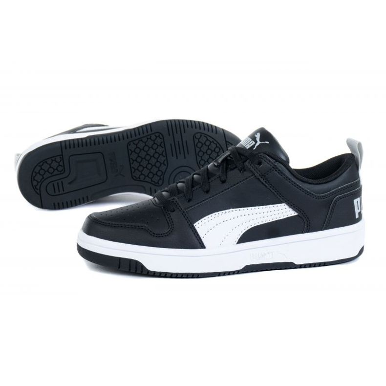 Puma Rebound Layup Lo Sl Jr 370490 02 nero 1