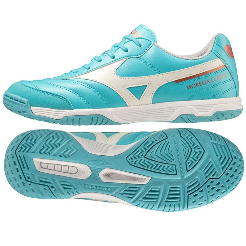 Mizuno Morelia Sala Classic nelle scarpe Q1GA230225 blu 1
