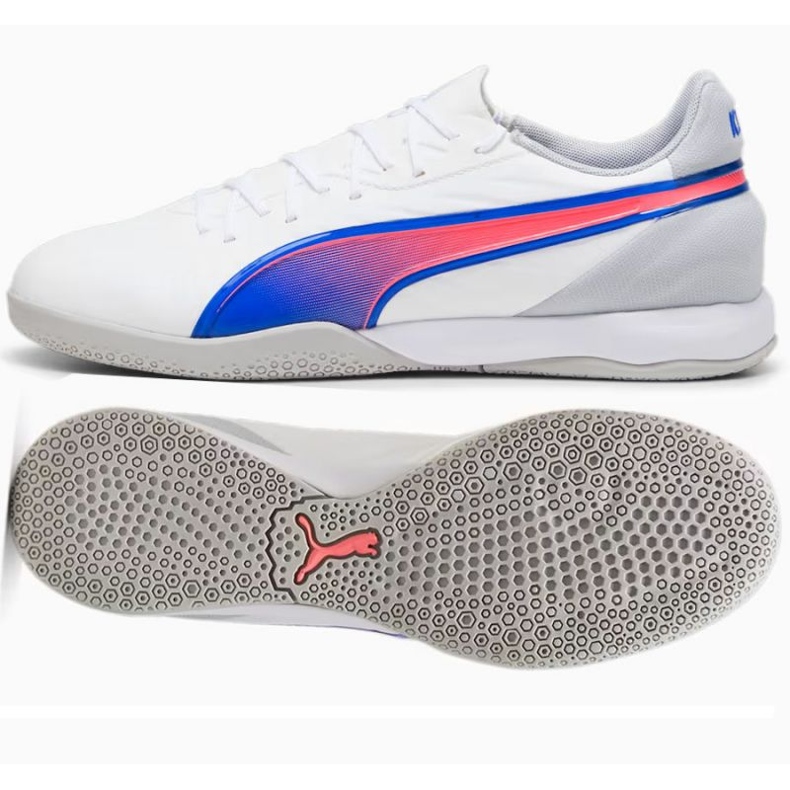 Scarpe Puma King Match It 107880-02 bianca 1