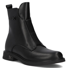 Filippo DBT6527/24 Stivali in pelle Bk, neri nero 1