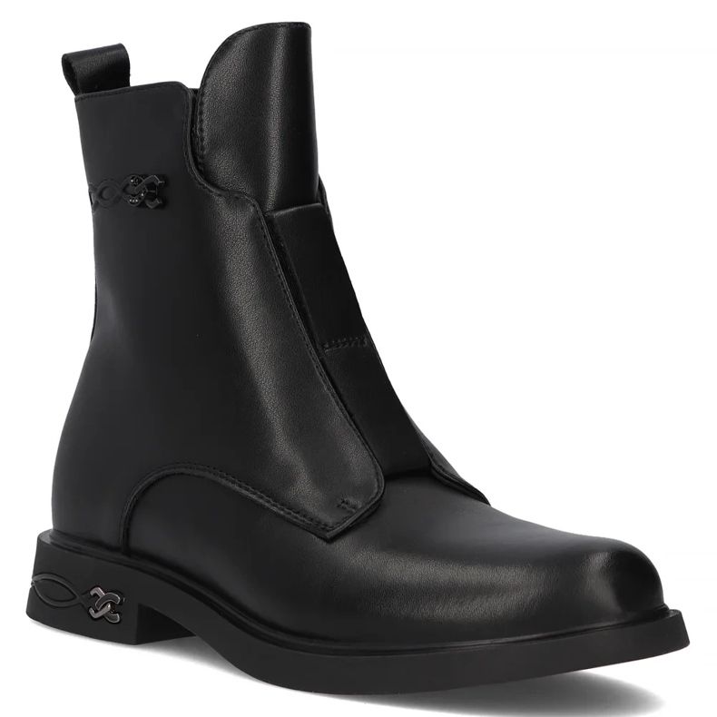 Filippo DBT6527/24 Stivali in pelle Bk, neri nero 1