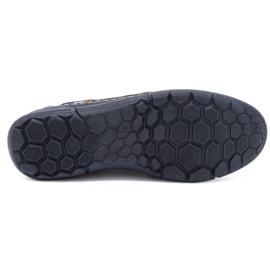 Olivier Scarpe slip-on da uomo 283GT blu navy 1