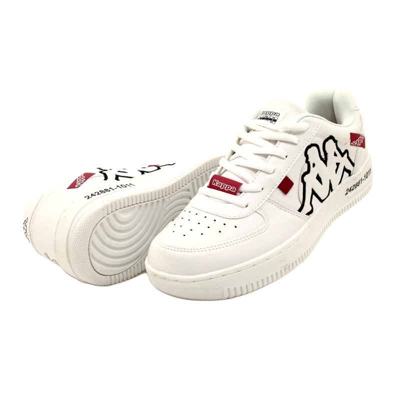 Scarpe sportive Kappa Bash Ol 242881 1011 bianca 3