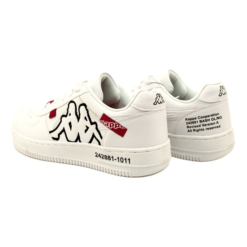 Scarpe sportive Kappa Bash Ol 242881 1011 bianco 4